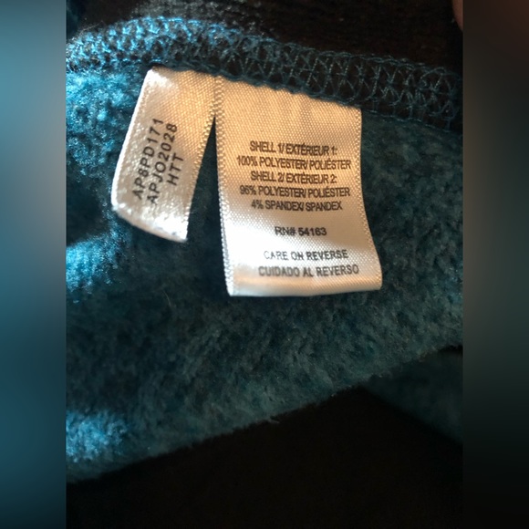 Unbranded Sweater Jacket Teal/Black Ladies - Picture 5 of 9